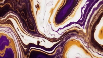 Premium luxury Brown, Gold and Purple abstract marble background