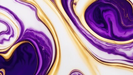 Premium luxury Purple, Gold and Purple abstract marble background