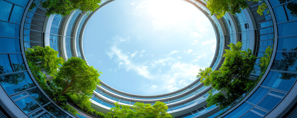 Sustainable Development Program in a Modern City. Climate Change Action, Sustainable Living, Urban Forest, Smart Infrastructure, Ecology. Resolving Urbanization and Pollution. Nature, Oxygen,Wellbeing