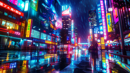 Tokyo Tomorrow: A Colorful Glimpse into the Future