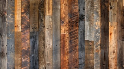 Rustic Wood Background with Warm Tones and Unique Grain Patterns