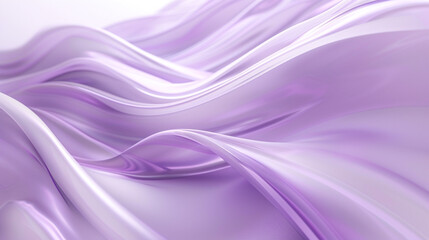 Pale Lavender Fluid Motion, Modern Wave Design