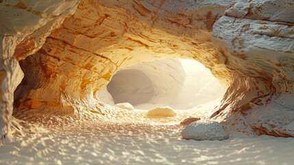 Cave in the desert