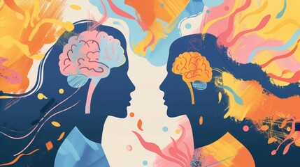 Advocating for mental health. visual storytelling of awareness and policy change