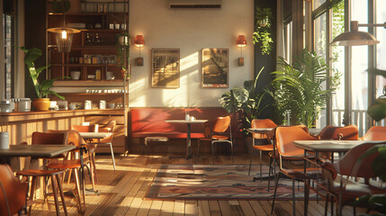 Charming Retreat: Contemporary Bed and Breakfast Dining