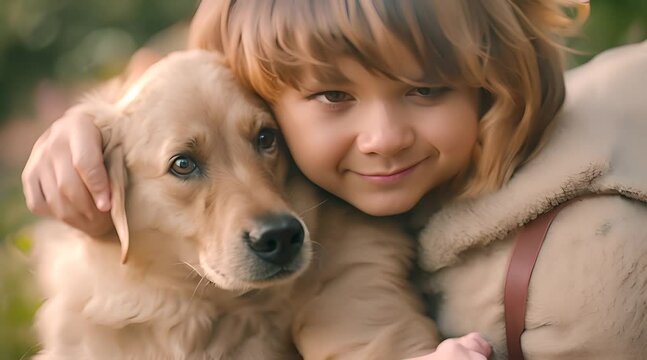 Best Friends Forever: Kid and Dog's Joyful Journey