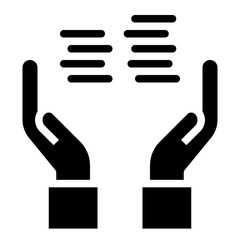 coin,money,finance,income,spend,financing,hand,two hands.svg