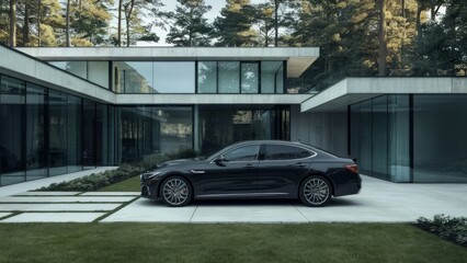 modern house property real estate exterior design