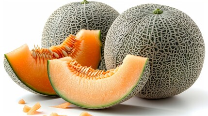 Symphony of Melon Halves. Generative AI