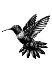 hummingbird vector