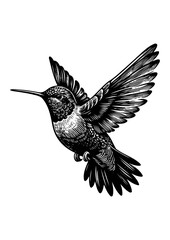 hummingbird vector