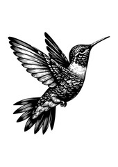 hummingbird vector