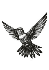hummingbird vector