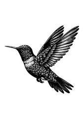 hummingbird vector