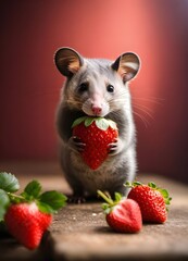 Possum holding strawberry.jpg