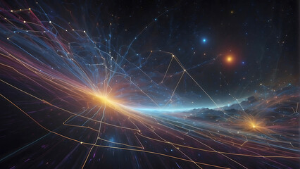 energy of fractal realms Interstellar Data Stream: Illuminating the Cosmos
