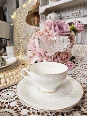 Festive table setting