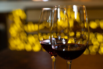 Elegant Wine Duo on Table