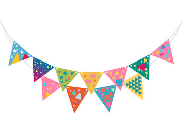 Fototapeta premium party flag