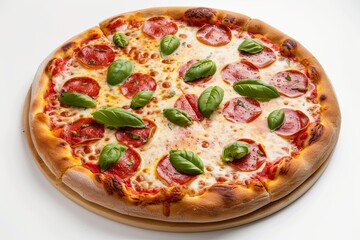 Authentic Italian Margarita Pizza Recipe: Cheesy Moment - Freshly Baked for Fast & Delicious Tradition