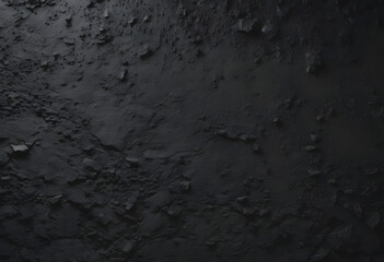 Textured Abstract Dark Surface - Black Background with Subtle Detail for Creative Design