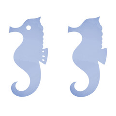 水彩風タツノオトシゴ © きなななこ