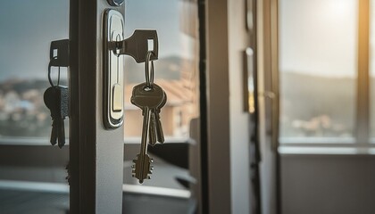 Modern Living: Background of a New Apartment or Hotel Room for Investment or Rent"