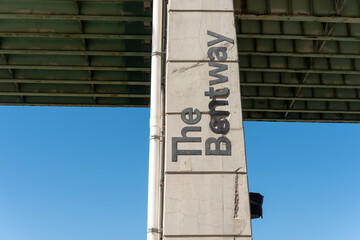 Obraz premium The Bentway, a public space under the Gardiner Expressway (near Fort York) in Toronto, Canada