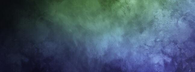 Obraz premium Abstract Blue and Green Gradient Background with Grainy Texture and Copy Space for Text and Banner Design