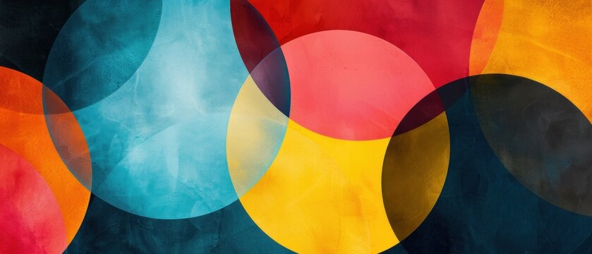 Overlapping circles creating a Venn diagram, highlighting the intersectionality and common ground between different perspectives.