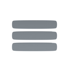 Obraz premium menu 3d icon and illustration