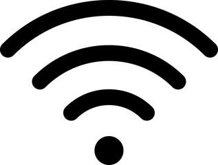 Wi-Fi Icon Vector. Wireless and wifi icon symbols and sign.