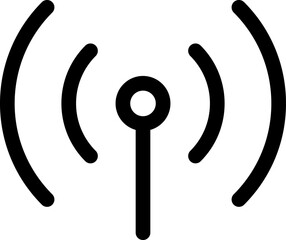 Wi-Fi Icon Vector. Wireless and wifi icon symbols and sign.