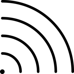Wi-Fi Icon Vector. Wireless and wifi icon symbols and sign. - obrazy, fototapety, plakaty