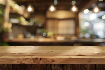 Wood counter japanese style table architecture refreshment.