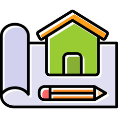 Technical Drawing Icon