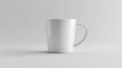white coffee cup on white background - 797774199