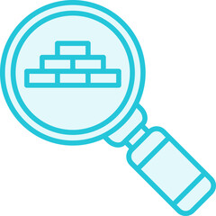 Fototapeta premium Magnifying Glass Icon