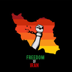 vector of freedom of iran perfect for print, apparel, etc © Alif17