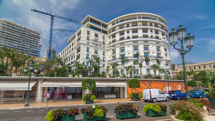 Hotel near the Monte Carlo Casino timelapse hyperlapse