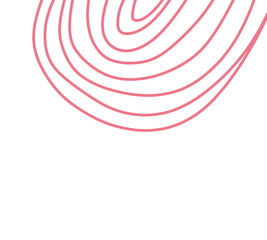red spiral background monoline simple