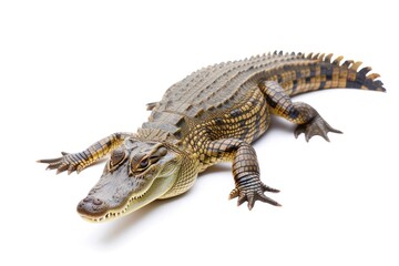 Fototapeta premium Crocodile reptile animal lizard.