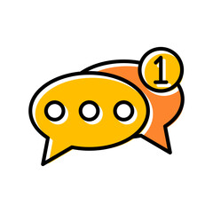 Obraz premium Chat Icon