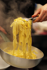 Tagliatelle pasta | Italian food, restaurant, authentic Italian dishes,