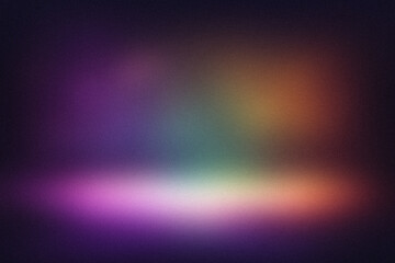 Obraz premium Abstract colorful gradient background, grain noise effect, blur color background for use, trendy vintage brochure banner social or product media design