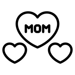 i love mom icon