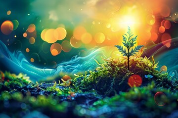 abstract background World Fairtrade Day