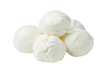 A mound of fluffy white marshmallows resting on a pristine white surface