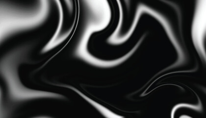 Obraz premium Silver metallic background. Abstract flowing liquid curve line background. Marble oil paint and floor decorative tiles design.