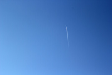 plane in the sky